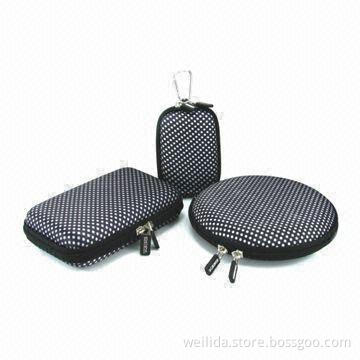 Printed Satin Hard Digital Camera Bags, Many Colors and Materials Available